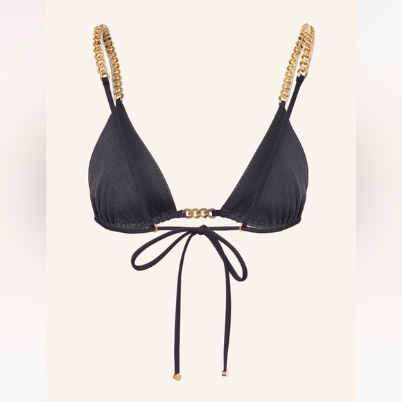 Stella McCartney***Falabella Triangle Bikini Set w/Chains***Small $456 - Picture 10 of 12